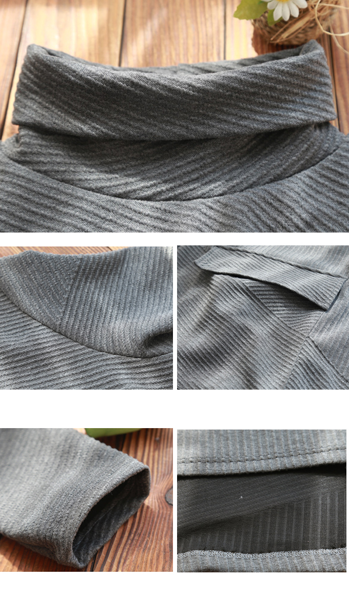 全品ポイント5% 半額クーポン付 タートルネックフレアワンピース レディース Aライン フ体型カバー  