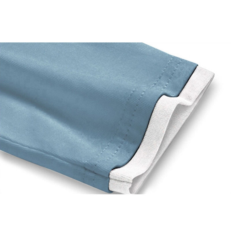 長袖Tシャツ メンズ ロンT 切り替え クルーネック Tシャツ 春服 白 20代 インナー 30代 秋服 40代 無地 黒 