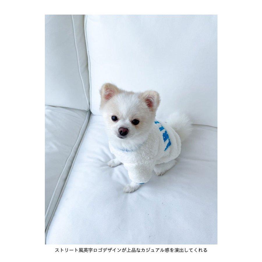 ペット フリースジャケット ドッグウェア モコモコ 厚手 キャットウェア 犬服 英字ロゴ 送料無料 ペット服 可愛い 暖かい 猫服 猫 冬 犬 小型犬 