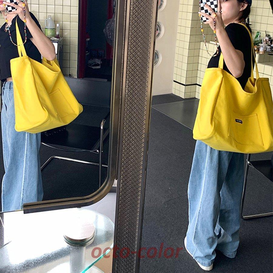 キャントートバッグ A4 マチ広 大容量  