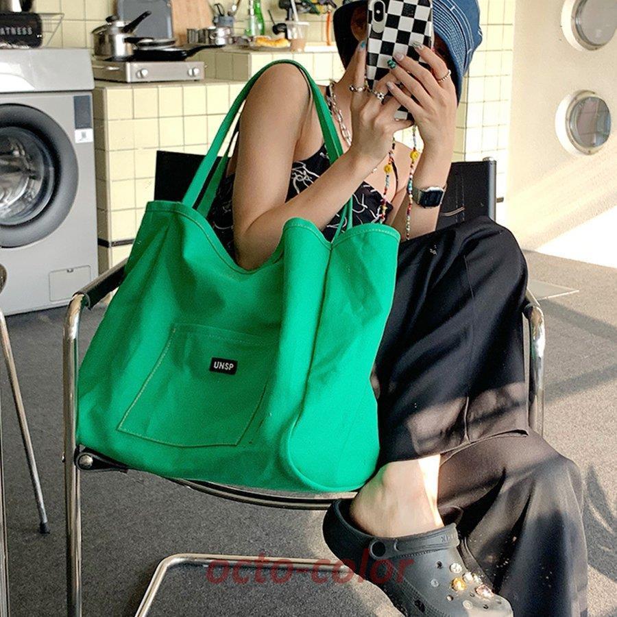 キャントートバッグ A4 マチ広 大容量  