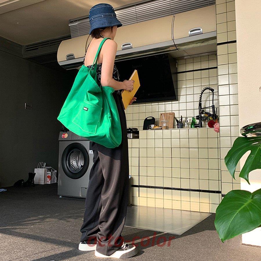 キャントートバッグ A4 マチ広 大容量  