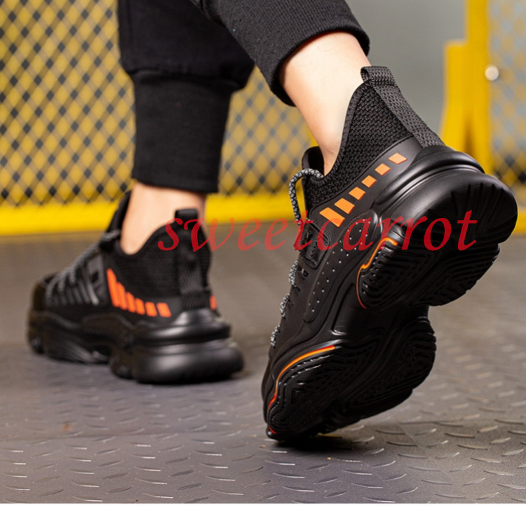 新品入荷 安全靴 メンズ レディース おしゃれ 作業靴 滑り止め スニーカー 踏み抜き防止 作業用品 つま先保護 安全保護 工業用品 通気 男女兼用 