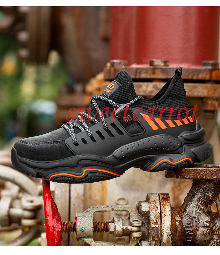 新品入荷 安全靴 メンズ レディース おしゃれ 作業靴 滑り止め スニーカー 踏み抜き防止 作業用品 つま先保護 安全保護 工業用品 通気 男女兼用 