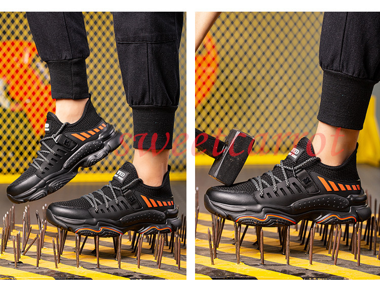 新品入荷 安全靴 メンズ レディース おしゃれ 作業靴 滑り止め スニーカー 踏み抜き防止 作業用品 つま先保護 安全保護 工業用品 通気 男女兼用 