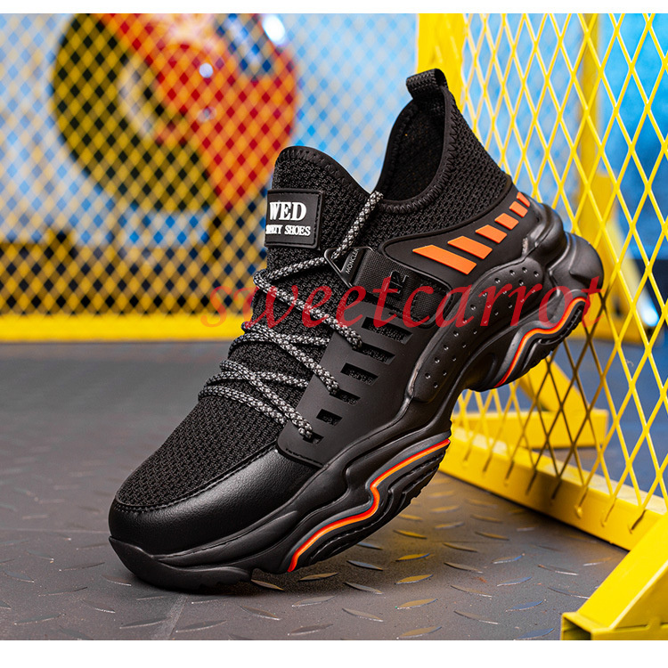 新品入荷 安全靴 メンズ レディース おしゃれ 作業靴 滑り止め スニーカー 踏み抜き防止 作業用品 つま先保護 安全保護 工業用品 通気 男女兼用 