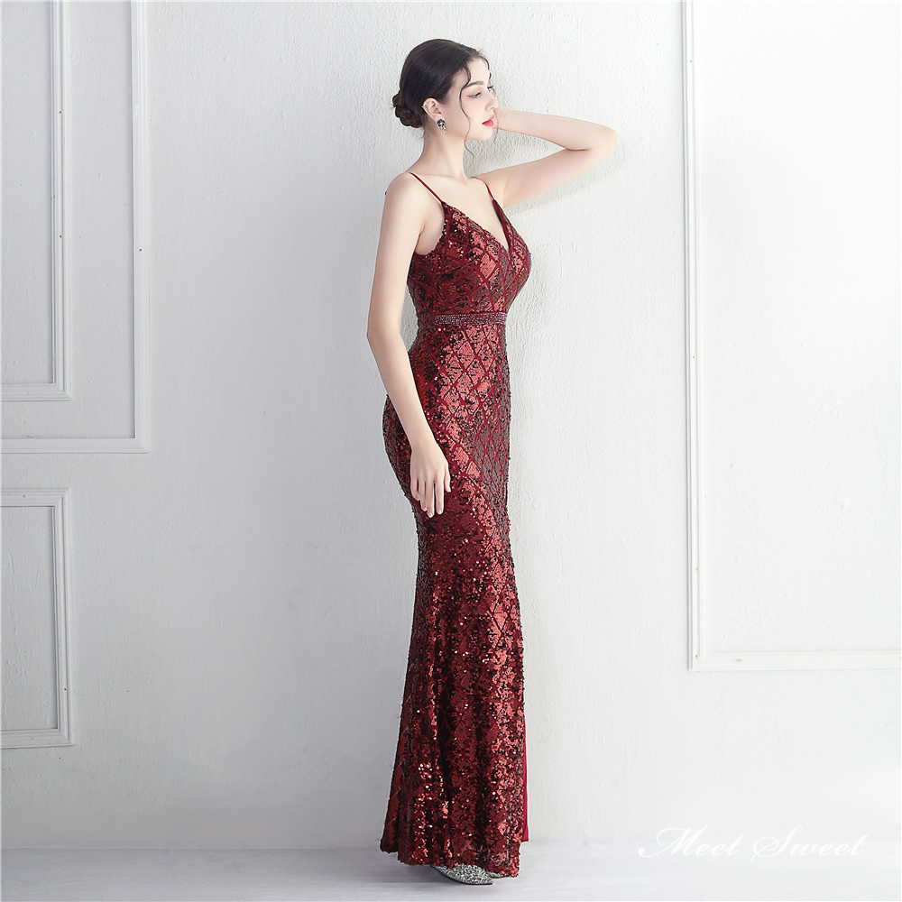 カラードレス マーメイドドレス パーティードレス キャミソール ノースリーブ スリット イブニングドレス ウェディングドレス結婚式 発表会 二次会 