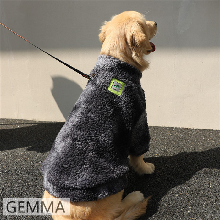 大型犬服 ドッグウェア ペット服 モコモコ ふわふわ タイダイ柄 柴犬 秋田犬 ハスキー ゴールデン・レトリバー 出かけ 大型犬 中型犬 