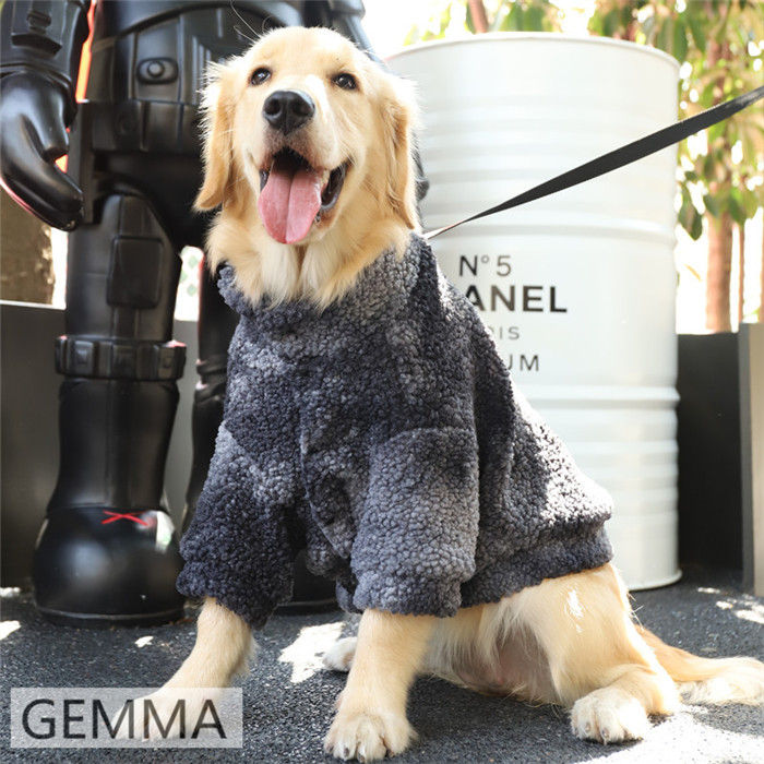 大型犬服 ドッグウェア ペット服 モコモコ ふわふわ タイダイ柄 柴犬 秋田犬 ハスキー ゴールデン・レトリバー 出かけ 大型犬 中型犬 