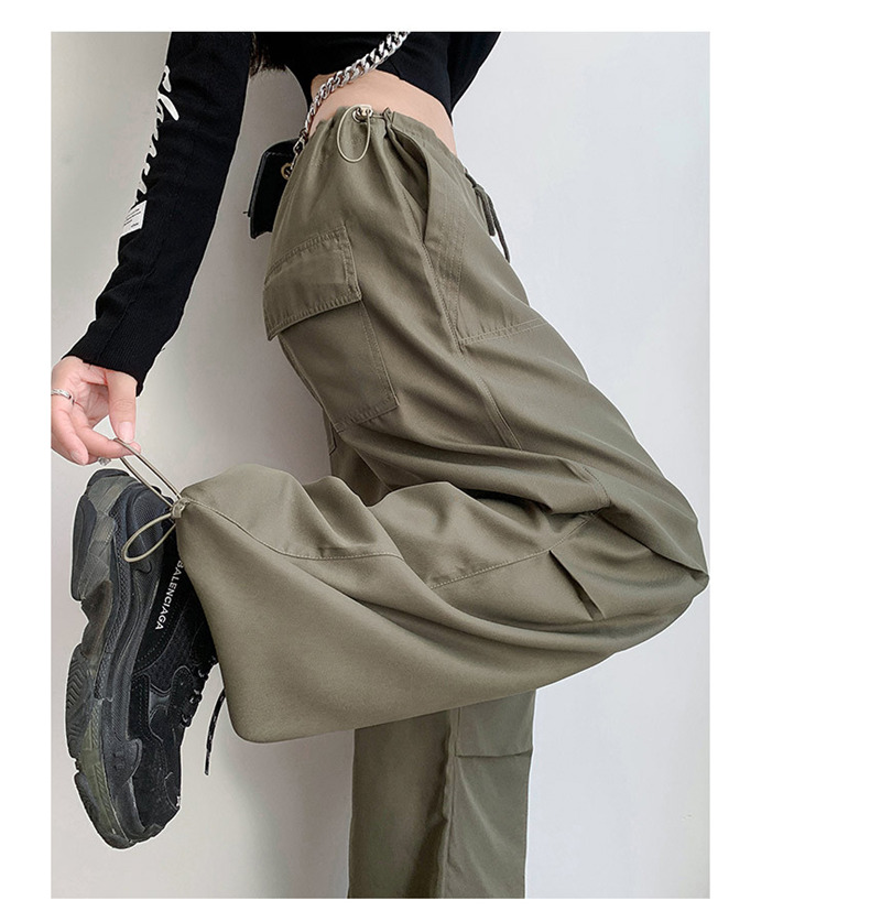 カーゴパンツ レディース ミリタリーパンツ カーゴ ロングパンツ テーパードパンツ 美シルエット ウエストゴム ワイドパンツ ダンス衣装 ヒップホップ 