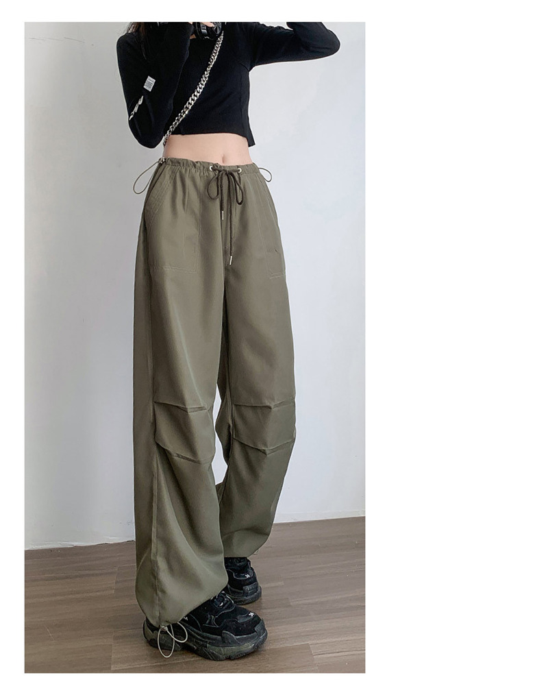 カーゴパンツ レディース ミリタリーパンツ カーゴ ロングパンツ テーパードパンツ 美シルエット ウエストゴム ワイドパンツ ダンス衣装 ヒップホップ 