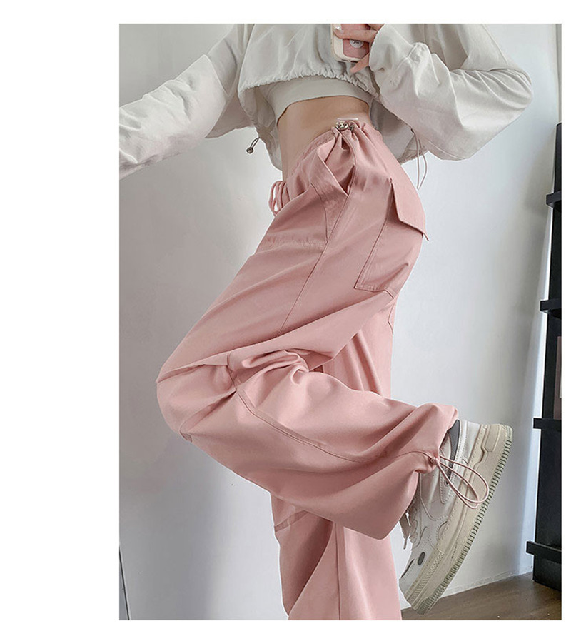 カーゴパンツ レディース ミリタリーパンツ カーゴ ロングパンツ テーパードパンツ 美シルエット ウエストゴム ワイドパンツ ダンス衣装 ヒップホップ 