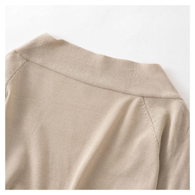 ボレロ 春 夏 秋 涼しい レディース きれいめ シンプル カーディガン ニット キレイめ 上品 お呼ばれ 二 ショート丈 結婚式 薄手 羽織り 長袖 