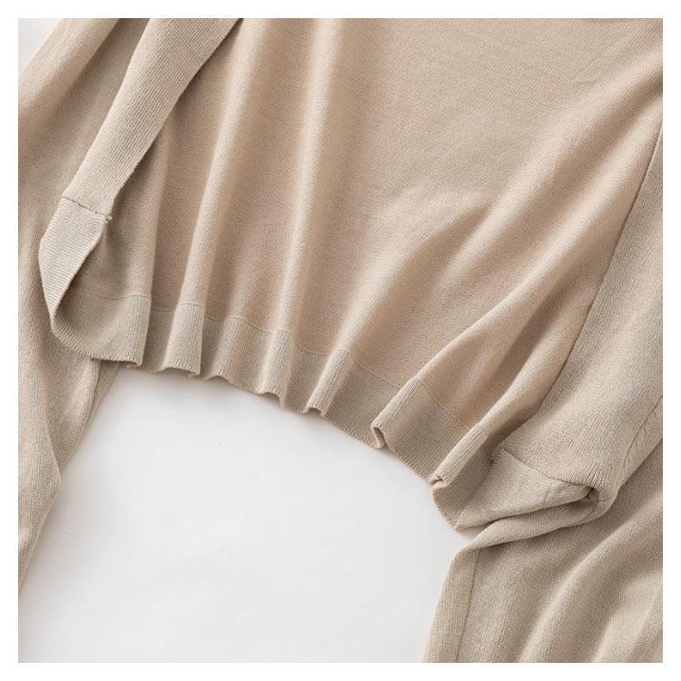 ボレロ 春 夏 秋 涼しい レディース きれいめ シンプル カーディガン ニット キレイめ 上品 お呼ばれ 二 ショート丈 結婚式 薄手 羽織り 長袖 