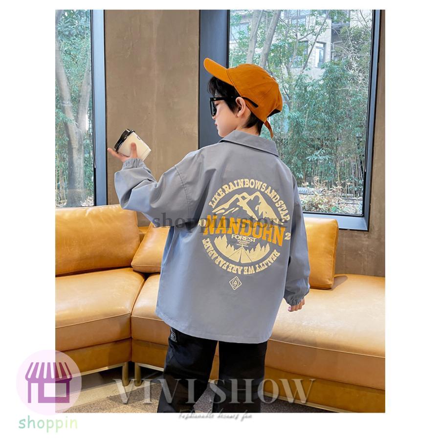 キッズ 長袖 トップス アウター カジュアル おしゃれ ワンポイント 動きやすい あわせやすい ゆったり シンプル 着やすい 