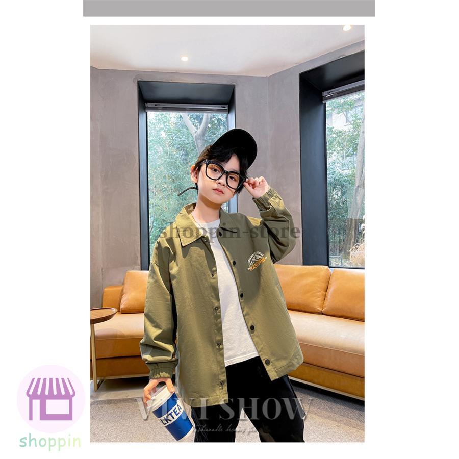 キッズ 長袖 トップス アウター カジュアル おしゃれ ワンポイント 動きやすい あわせやすい ゆったり シンプル 着やすい 