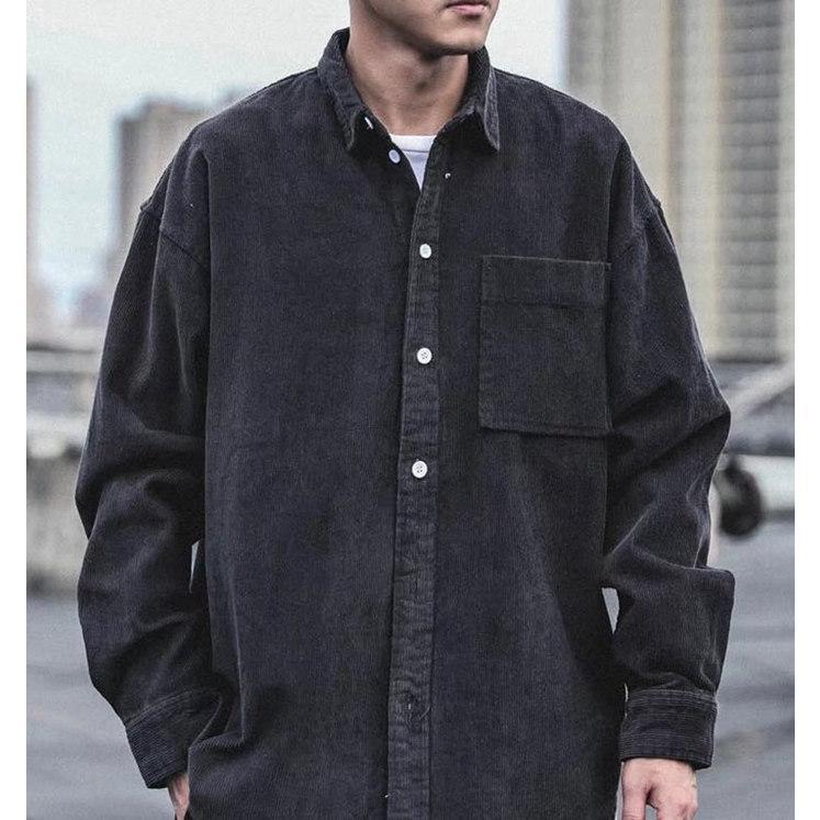 シャツ メンズ トップス 秋服 カジュアルシャツ 長袖シャツ 開襟 無地 カジュアル おしゃれ ビジネス ライトアウター 