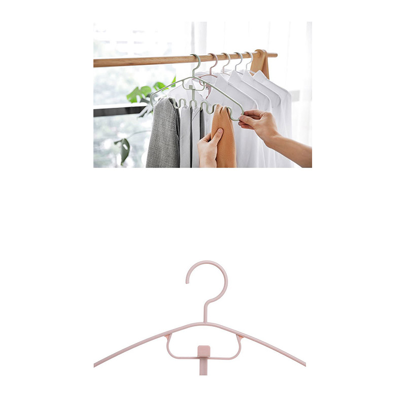 ハンガー すべらない 10個セット セット 滑らない 跡がつかない スカート ハンガー ズボン 収納 家事 アーチ使いやすい 