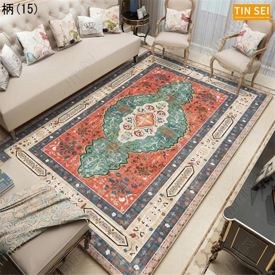 ペルシャデザイン 高級 ラグ 絨毯 カーペット 2畳 あらえる 洗える 高級 おしゃれ ラグカーペット 薄い うすい 3畳 エレ やわらか ラグマット ラグ 