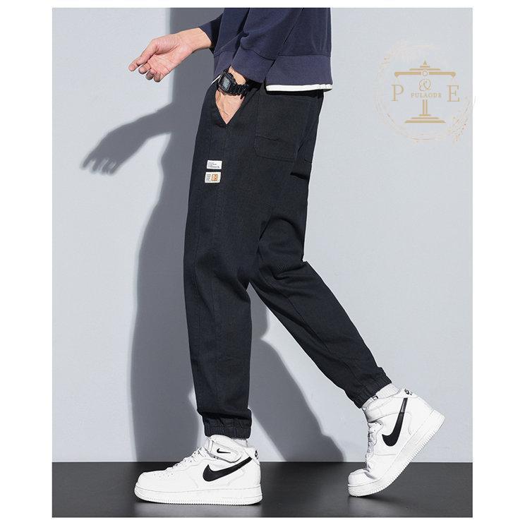 サルエルパンツ メンズ 裏起毛パンツ ジーンズ 厚手 暖かい ストレッチパンツ 暖パン 厚手 やや伸縮 秋冬 暖ズボン 裏起毛 