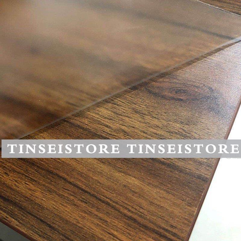 キッチンマット 透明 厚み0.3MM ダイニングマット テーブルマット ダイニングラグ クリアマット 撥水 台所マット 防水 防傷 傷 傷防止 ダイニング デスクマット 