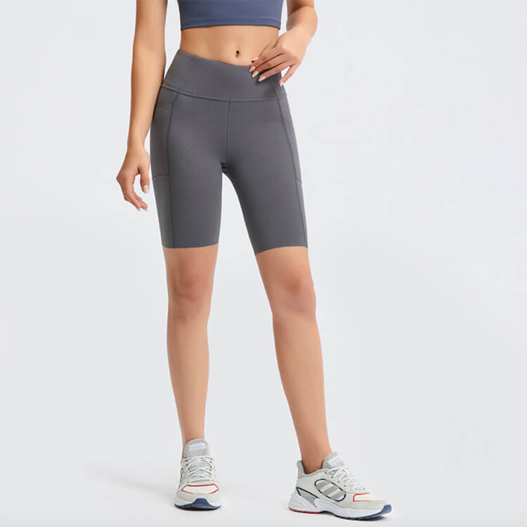 ヨガウェア ホットヨガ ヨガパンツ パンツ レギンス スパッツ ポケット 膝上 ハイウエスト レディース ショート丈 スポーツウエア スポーツウェア 