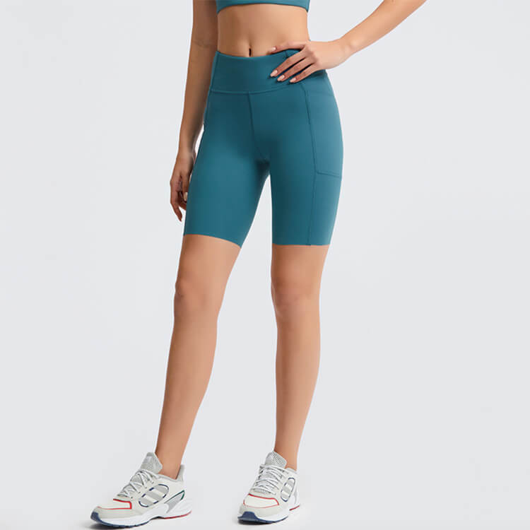 ヨガウェア ホットヨガ ヨガパンツ パンツ レギンス スパッツ ポケット 膝上 ハイウエスト レディース ショート丈 スポーツウエア スポーツウェア 