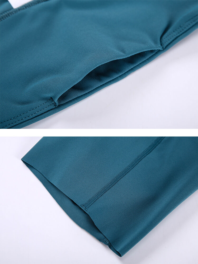 ヨガウェア ホットヨガ ヨガパンツ パンツ レギンス スパッツ ポケット 膝上 ハイウエスト レディース ショート丈 スポーツウエア スポーツウェア 