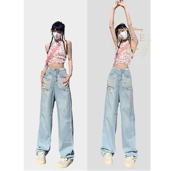 デニムパンツ レディース ジーンズ ジーパン バギーパンツ ガウチョパンツ ゆったり 美シルエット ファッション ワイドパンツ 春夏秋 