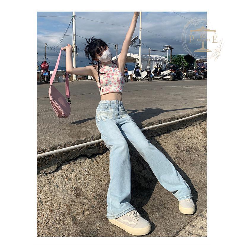 デニムパンツ レディース ジーンズ ジーパン バギーパンツ ガウチョパンツ ゆったり 美シルエット ファッション ワイドパンツ 春夏秋 