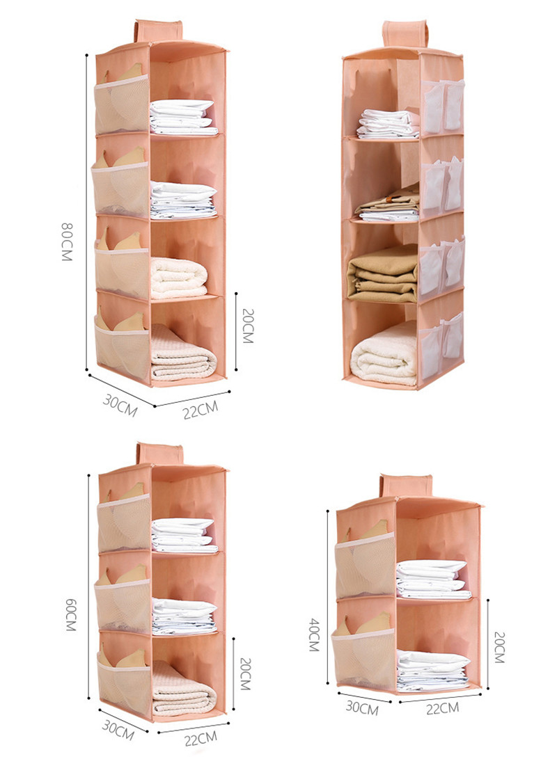 吊り下げ式 衣類収納袋 バッグ収納 収納ホルダー カバン収納 クローゼット 防塵 整理整頓 お片付け 壁掛け 多層収納 