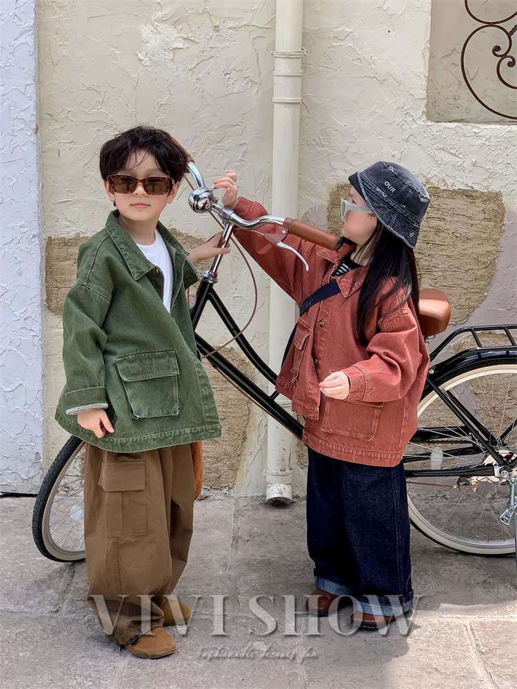 キッズ 長袖 トップス アウター ノーゆったり かわいい 兼用 動きやすい 女の子 おしゃれ 着やすい シンプル 男の子 あわせやすい 