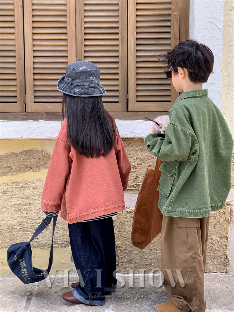 キッズ 長袖 トップス アウター ノーゆったり かわいい 兼用 動きやすい 女の子 おしゃれ 着やすい シンプル 男の子 あわせやすい 