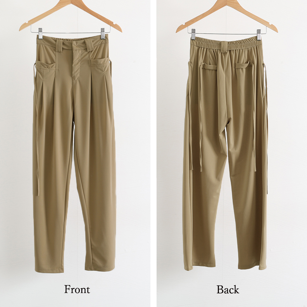 ワイドパンツ レディースハイウエスト韓国 。可  