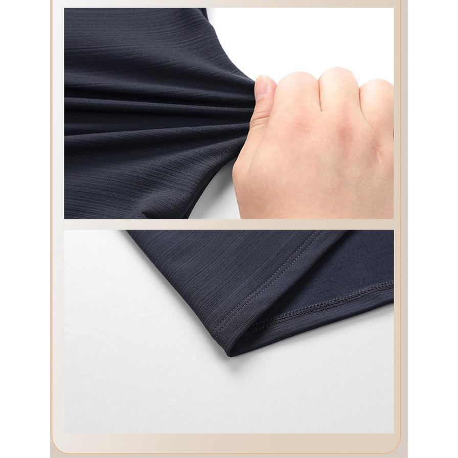 長袖Tシャツ メンズ Tシャツ ボトルネック ファスナー 長袖 速乾性 配色 カジュアル トップス 通気性 弾力性 ストレッチ 