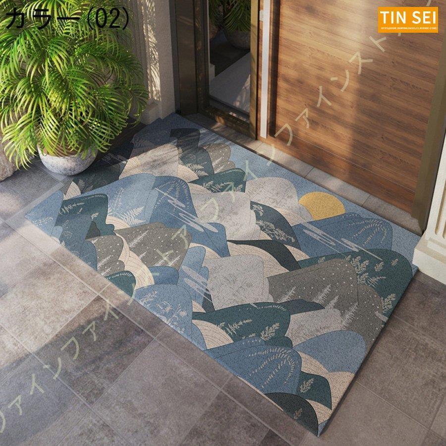 玄関マット 屋外 おしゃれ 北欧 大判 泥落とし ドアマット 玄関 屋外用 北欧風 ウェムマット フロアマット 防滑 泥除け エントランス エントランスマット 