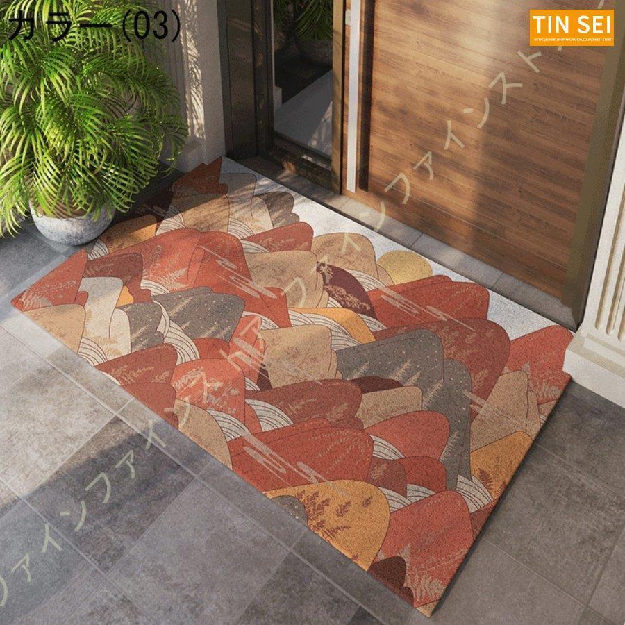 玄関マット 屋外 おしゃれ 北欧 大判 泥落とし ドアマット 玄関 屋外用 北欧風 ウェムマット フロアマット 防滑 泥除け エントランス エントランスマット 