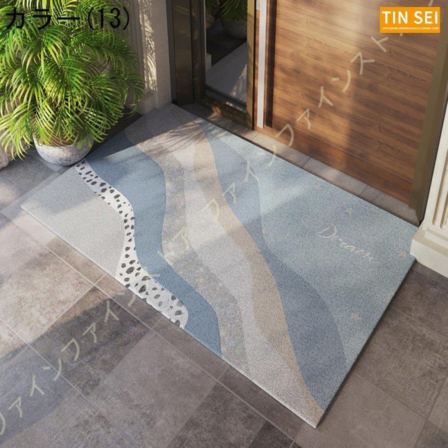 玄関マット 屋外 おしゃれ 北欧 大判 泥落とし ドアマット 玄関 屋外用 北欧風 ウェムマット フロアマット 防滑 泥除け エントランス エントランスマット 