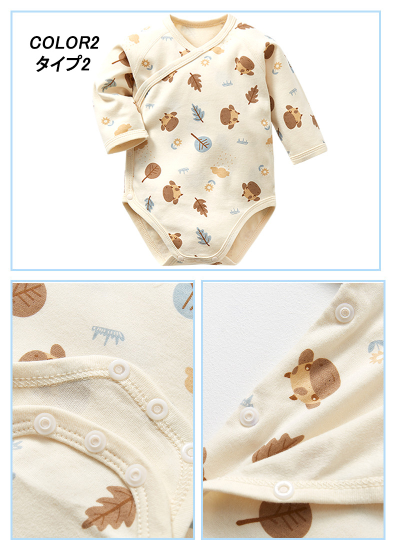 ベビー服 ロンパース ベビーカバーオール キッズ 子供服 赤ちゃん 出産祝い 長袖 綿100％ 100日祝い 新生児 記念撮影 誕生日 。 男の子 女の子 お食い初め