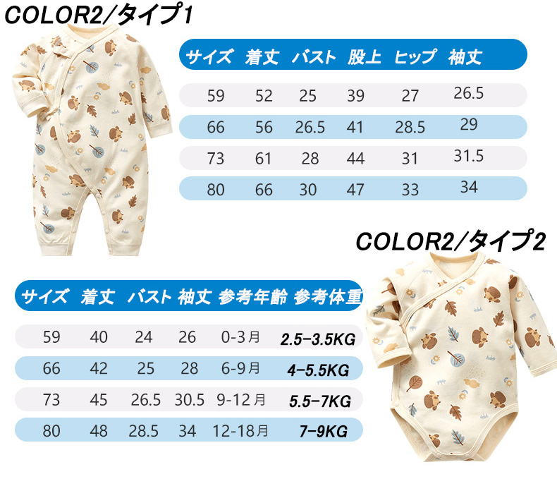 ベビー服 ロンパース ベビーカバーオール キッズ 子供服 赤ちゃん 出産祝い 長袖 綿100％ 100日祝い 新生児 記念撮影 誕生日 。 男の子 女の子 お食い初め