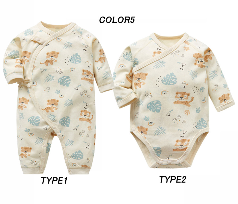 ベビー服 ロンパース ベビーカバーオール キッズ 子供服 赤ちゃん 出産祝い 長袖 綿100％ 100日祝い 新生児 記念撮影 誕生日 。 男の子 女の子 お食い初め