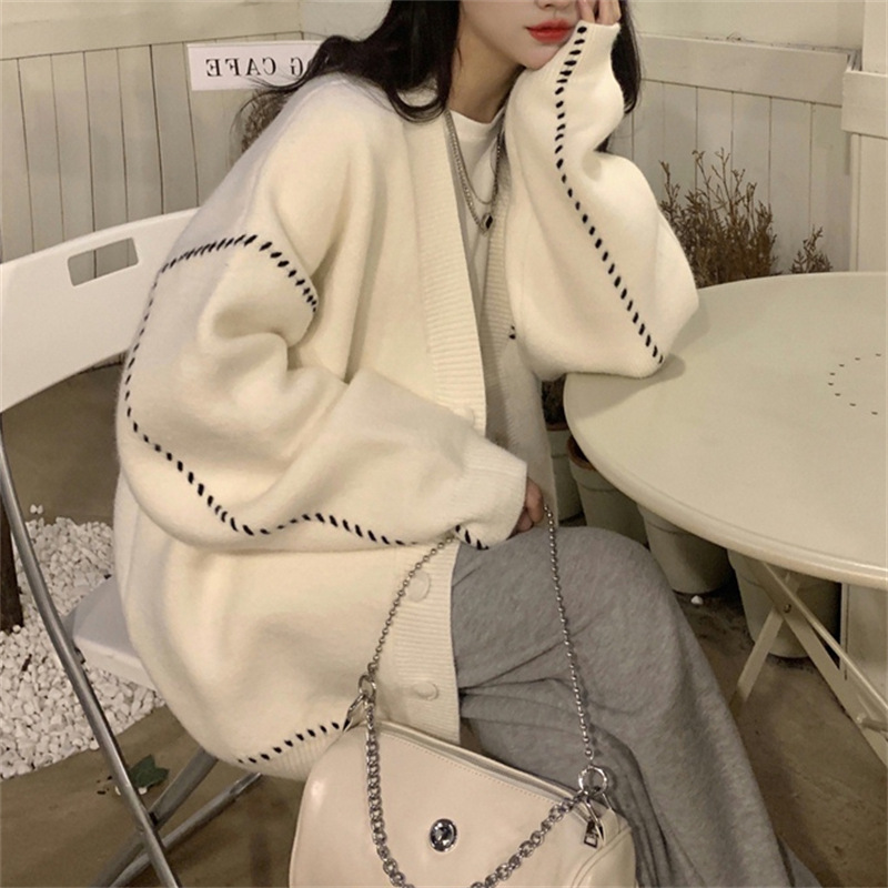 カーディガン レディース 春秋 大人 ニットカーディガン セーター オシャレ ゆったり ソフト お出かけ 保暖 きれいめ カジュアル アウター ふわふわ 可愛い 