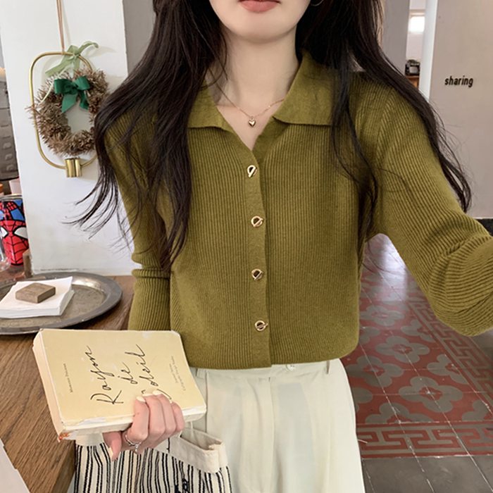 カーディガン 秋 レディース ニット セーター 長袖 羽織り 大人 カジュアル 秋 上品 トップス お出掛け 日常 上着 シンプル ニット 通勤 