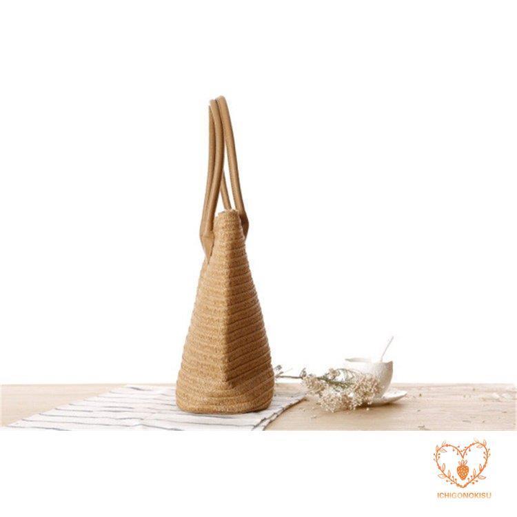 かごバッグ 編みバック トートバッグ 夏 大容量 かご レディースバック バッグ カバン 夏新作 美ゆる 無地 春 コーデ ショルダーバッグ かばん 5色 