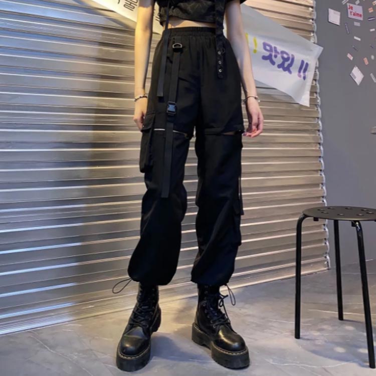 2WAY チノパンツ カーゴパンツ ロングパンツ レディース ゆったり ダンスパ 大きいサイズ ボジョガーパンツ ワークパンツ ワイドパンツ 