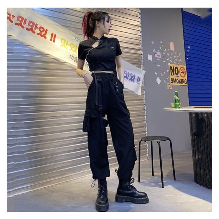 2WAY チノパンツ カーゴパンツ ロングパンツ レディース ゆったり ダンスパ 大きいサイズ ボジョガーパンツ ワークパンツ ワイドパンツ 