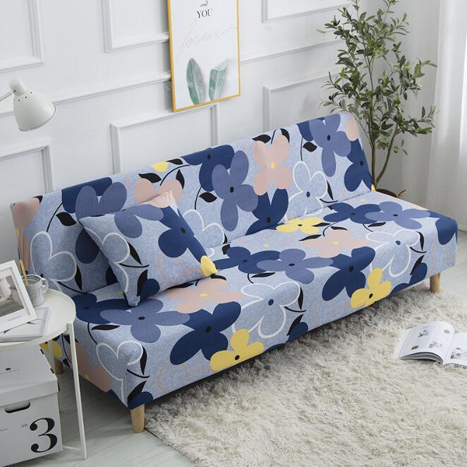 北欧風 ソファーカバー マルチカバー 2 3人掛け ベッドカバー 一体型 室内マット ストレッチ 滑り止め 洗える 丸洗い 肘無し 汚れ防止 四季適用 
