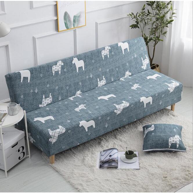北欧風 ソファーカバー マルチカバー 2 3人掛け ベッドカバー 一体型 室内マット ストレッチ 滑り止め 洗える 丸洗い 肘無し 汚れ防止 四季適用 