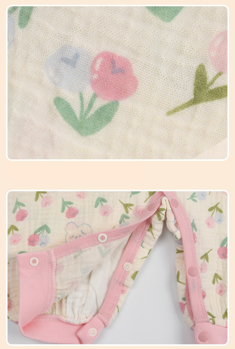 赤ちゃん カバーオール ベビー ロンパース ガーゼ スリーパー 退院 新生児 可愛い 出産準備 パジャマ ベビー服 浴衣 お宮参り 長袖 出産祝い おしゃれ 写真撮影 