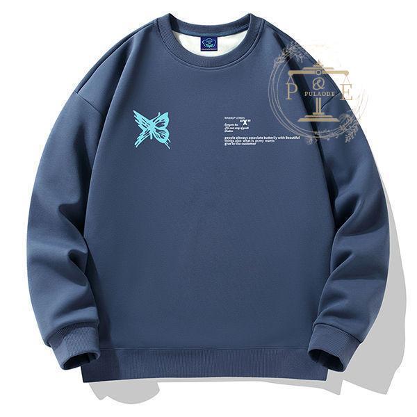 トレーナー メンズ 長袖トレーナー スウェット プリント モッズ トレーナー 厚手暖かい 防寒着 裏起毛 ウォーマー 裏ボア トレーナー 